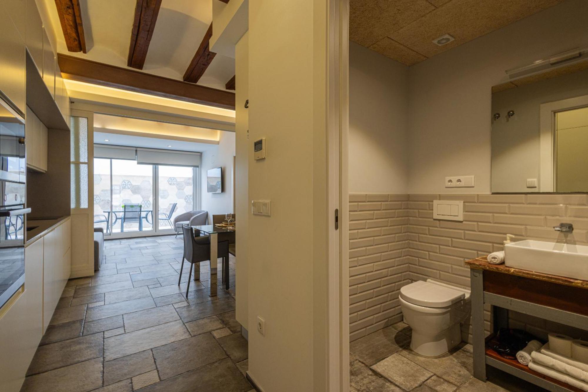 Florit Flats - Center Modern 1Br 2Bth Terrace Wi-Fi Ac Apartment Valencia Exterior photo